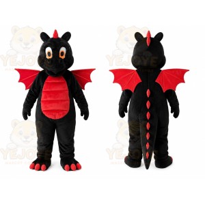 Red Dragon Mascot Costume