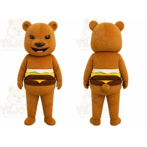 Brown Bear Mascot Costume