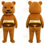 Brown Bear Mascot Costume