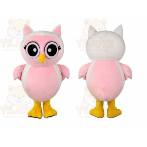 Pink Owl Mascot Costume