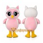 Pink Owl Mascot Costume