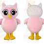 Pink Owl Mascot Costume