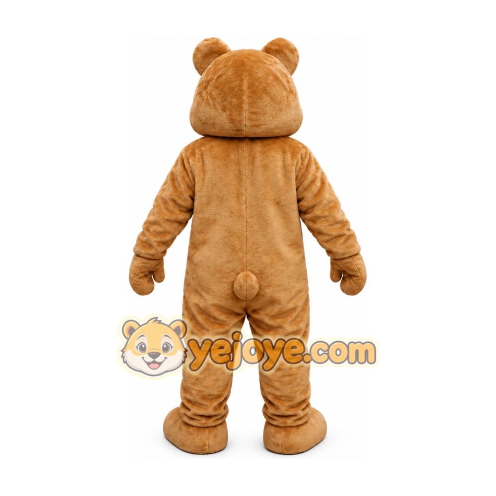 Tan Bear Mascot Costume Tan Bear Mascot Costume