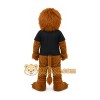 Black Shirt Lion Mascot Costume Black Shirt Lion Mascot Costume