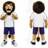 Sporty Lion Boy Mascot Costume