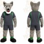Gray Wolf Mascot Costume