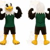  Green Shirt Bald Eagle Mascot Costume
