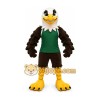 Green Shirt Bald Eagle Mascot Costume Green Shirt Bald Eagle Mascot Costume