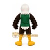 Green Shirt Bald Eagle Mascot Costume Green Shirt Bald Eagle Mascot Costume