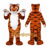 Orange Tiger Mascot Costume Orange Tiger Mascot Costume