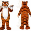 Orange Tiger Mascot Costume