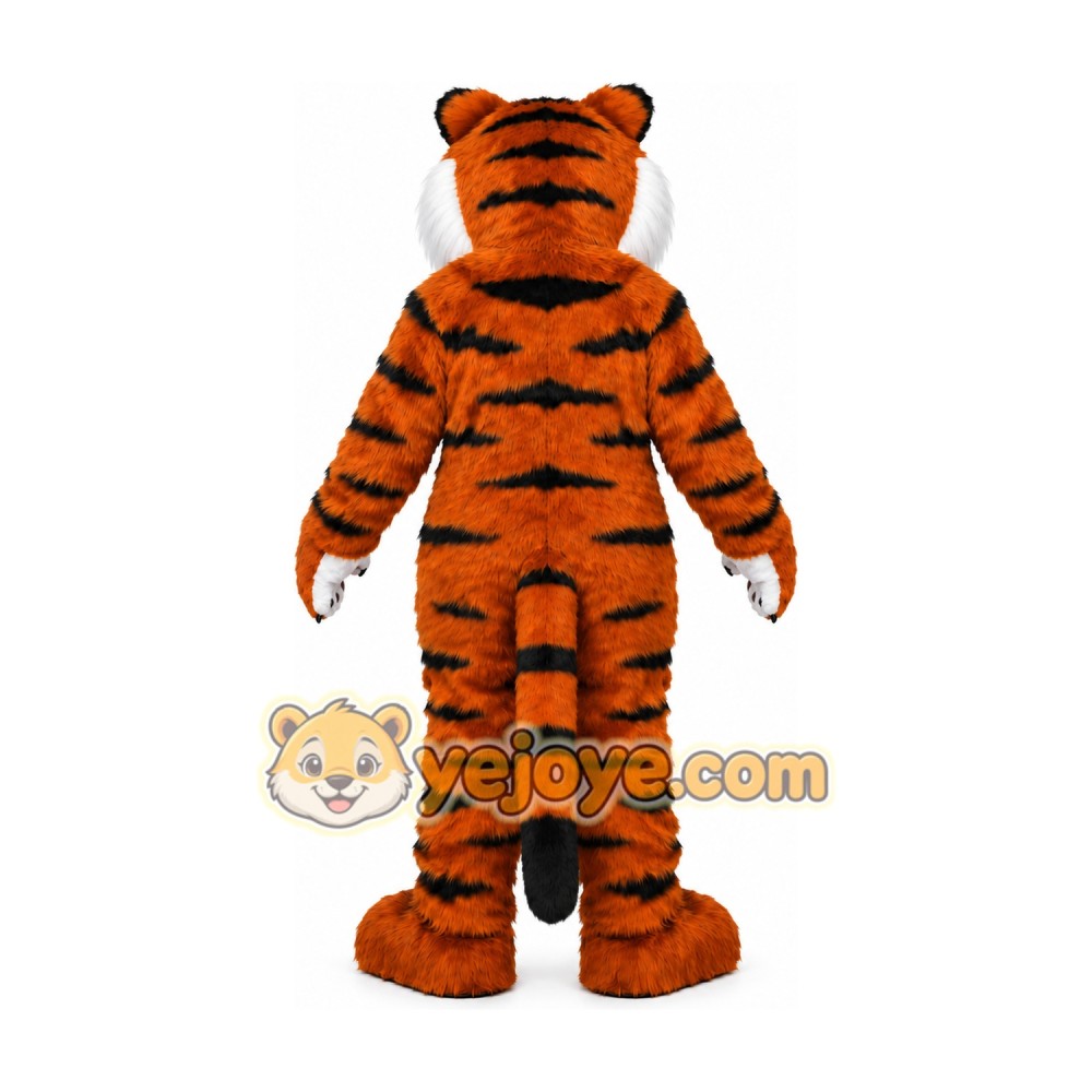 Orange Tiger Mascot Costume Orange Tiger Mascot Costume