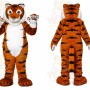 Orange Tiger Mascot Costume