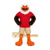 Red Shirt Eagle Mascot Costume Red Shirt Eagle Mascot Costume