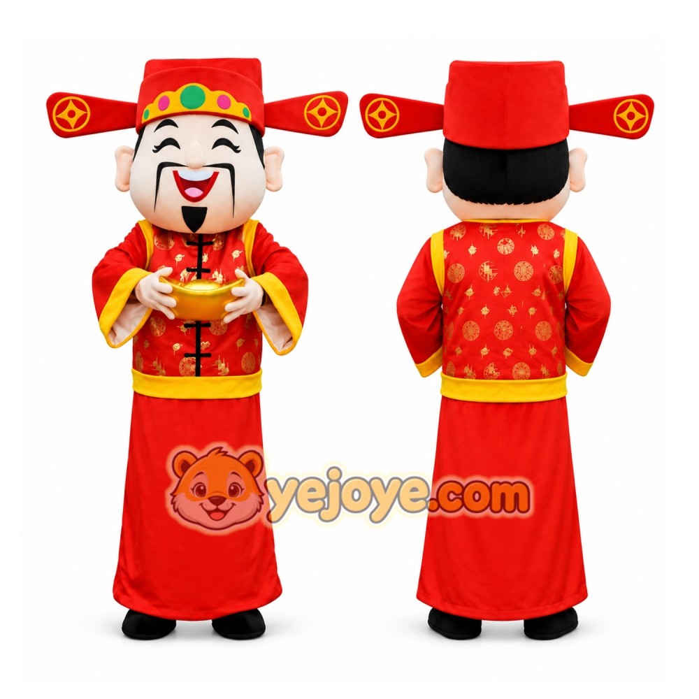 Chinese New Year Man Mascot Costume Chinese New Year Man Mascot Costume