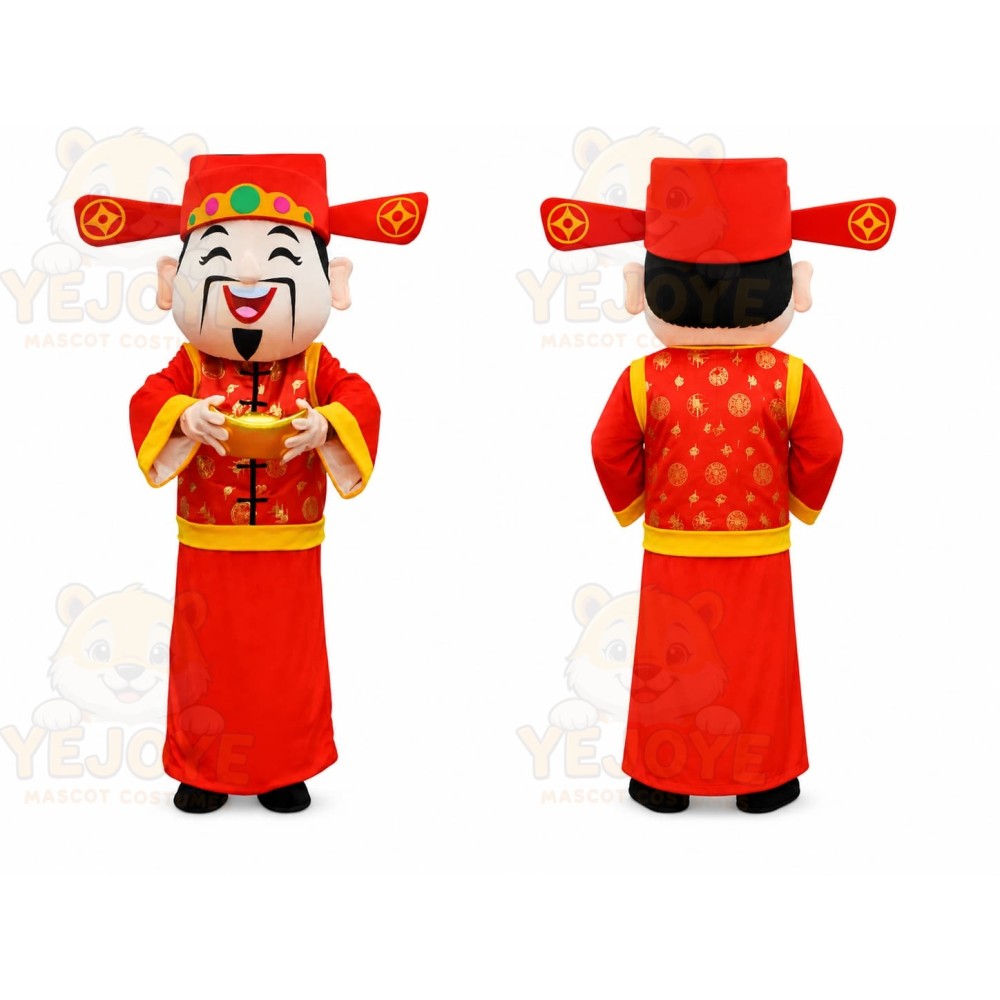 Chinese New Year Man Mascot Costume