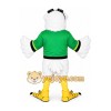 Green Shirt Eagle Mascot Costume Green Shirt Eagle Mascot Costume