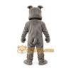 Gray Bulldog Mascot Costume Gray Bulldog Mascot Costume