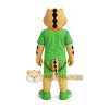 Green Shirt Rattlesnake Mascot Costume