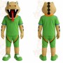 Green Shirt Rattlesnake Mascot Costume