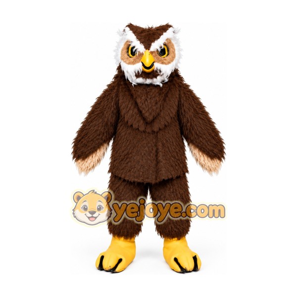 Brown Owl Mascot Costume