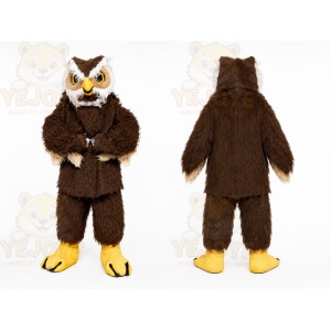 Brown Owl Mascot Costume