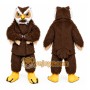 Brown Owl Mascot Costume