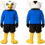 Eagle Blue Shirt Mascot Costume