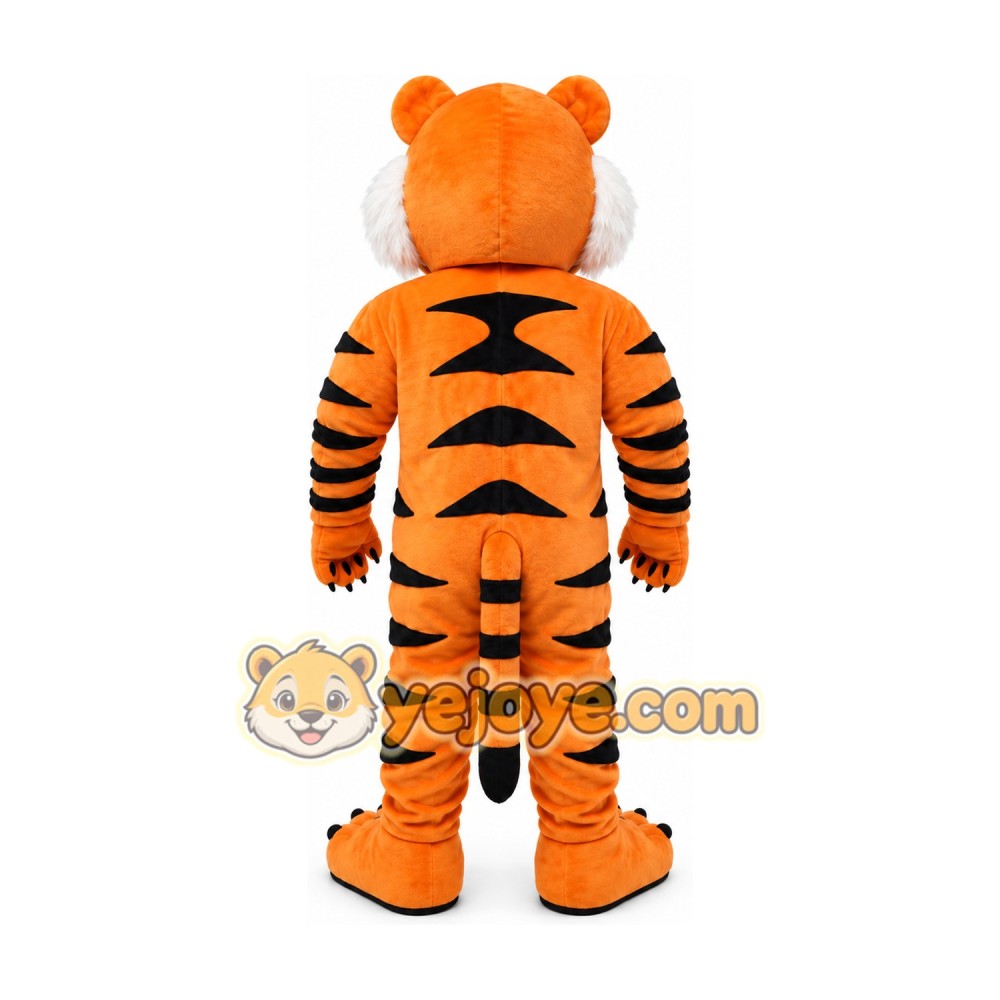 Orange Tiger Mascot Costume Orange Tiger Mascot Costume