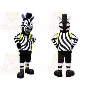 Zebra Character Mascot Costume