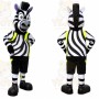 Zebra Character Mascot Costume