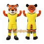 Yellow Tiger Mascot Costume