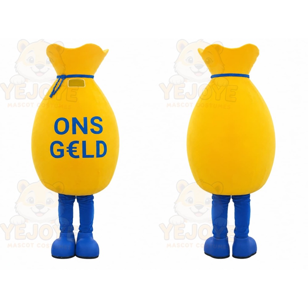 Money Bag Character Mascot Costume