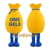Money Bag Character Mascot Costume Money Bag Character Mascot Costume