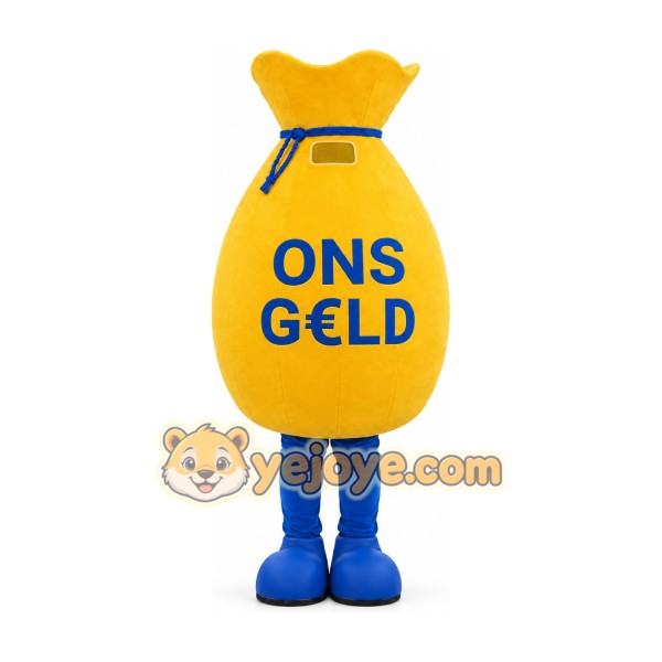 Money Bag Character Mascot Costume