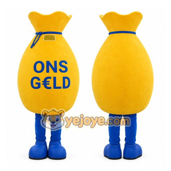 Money Bag Character Mascot Costume