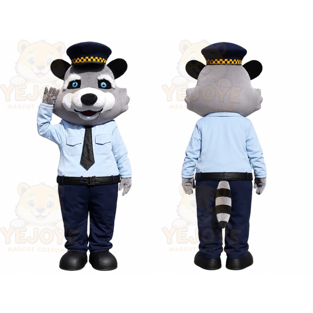 Police Raccoon Mascot Costume