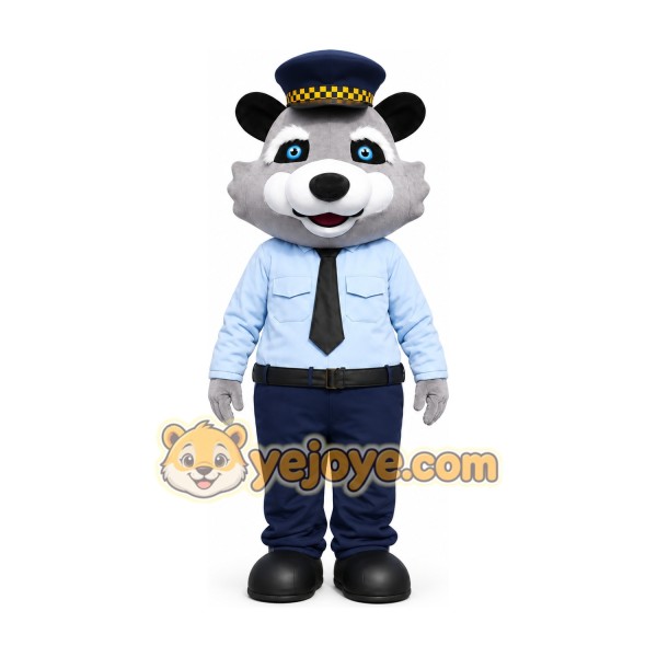 Police Raccoon Mascot Costume Police Raccoon Mascot Costume