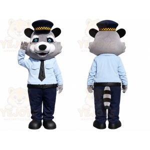 Police Raccoon Mascot Costume