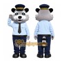 Police Raccoon Mascot Costume