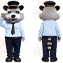 Police Raccoon Mascot Costume