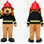 Firefighter Dog Mascot Costume