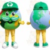 Green Earth Mascot Mascot Costume