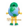 Green Earth Mascot Mascot Costume Green Earth Mascot Mascot Costume