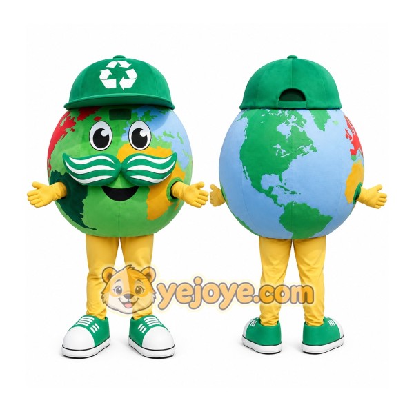 Green Earth Mascot Mascot Costume