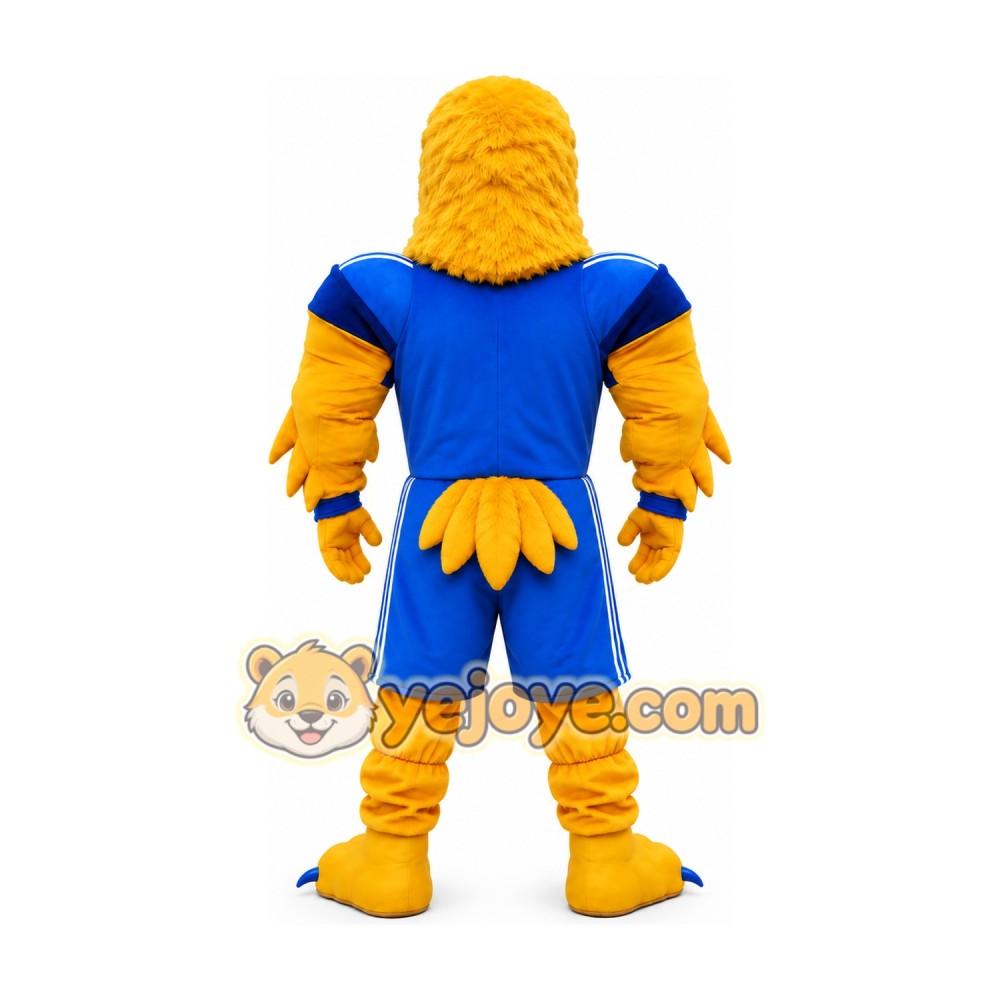 Yellow Sports Bird Mascot Costume Yellow Sports Bird Mascot Costume