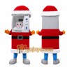 Santa ATM Mascot Costume Santa ATM Mascot Costume