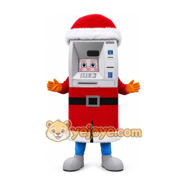 Santa ATM Mascot Costume