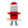Santa ATM Mascot Costume Santa ATM Mascot Costume