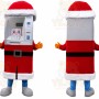 Santa ATM Mascot Costume